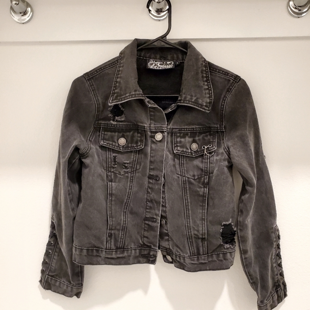 Killstar Dark Daze Denim Jacket - Small